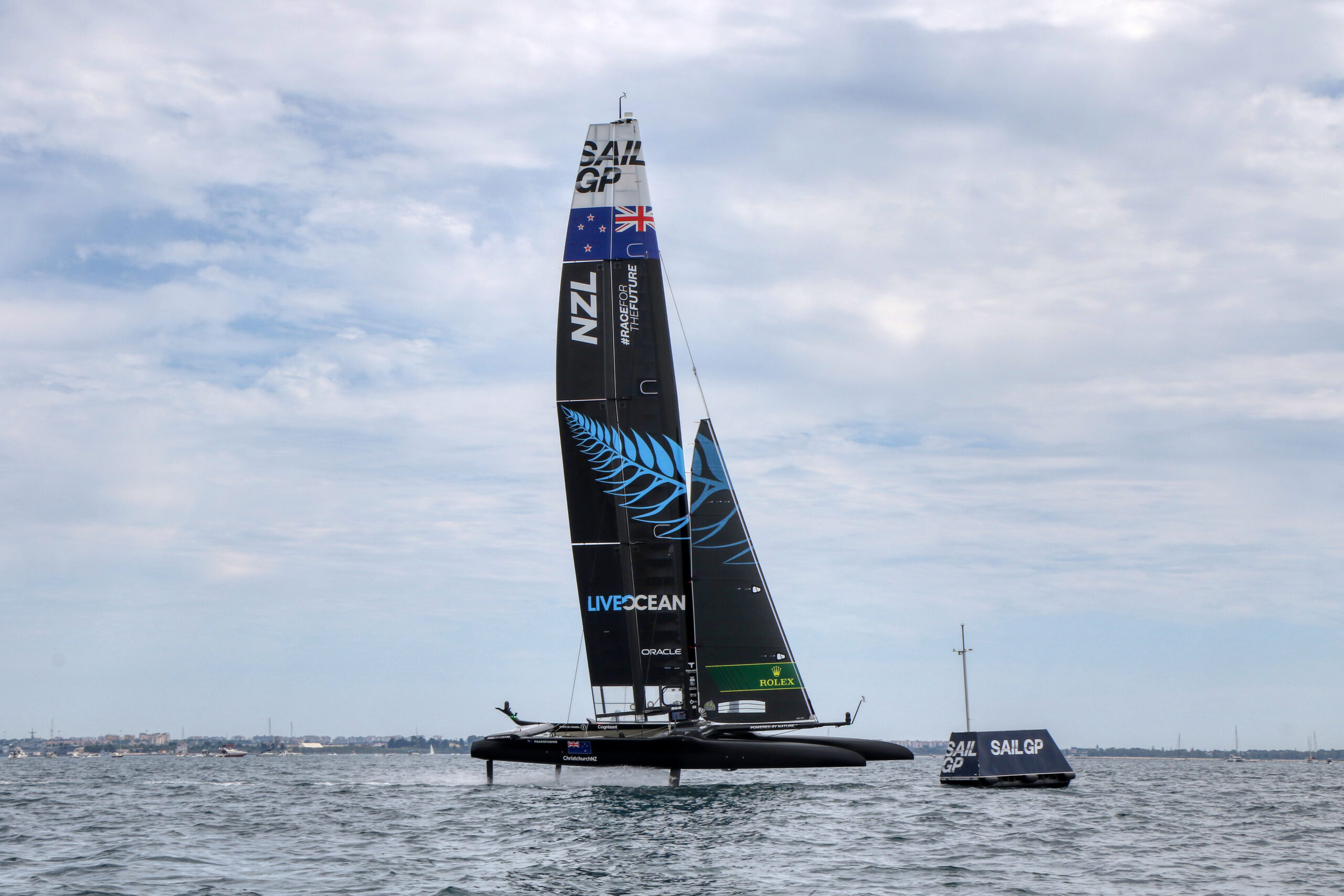 Italy,Sail,Grand,Prix,2021,,International,Sailing,Competition,Using,High Credit Suisse brand ambassador Roger Federer at a press conference