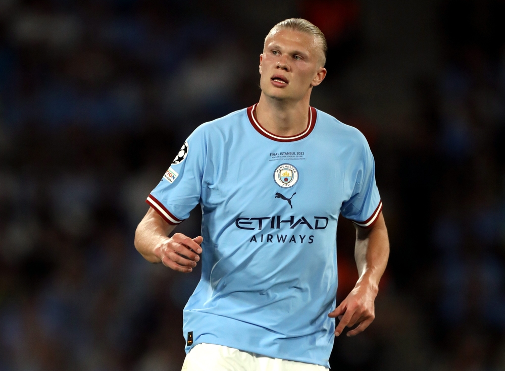 Istanbul,,Turkey,-,June,10,,2023:,Erling,Haaland,Of,Manchester Chase Centre stadium naming rights sponsorship